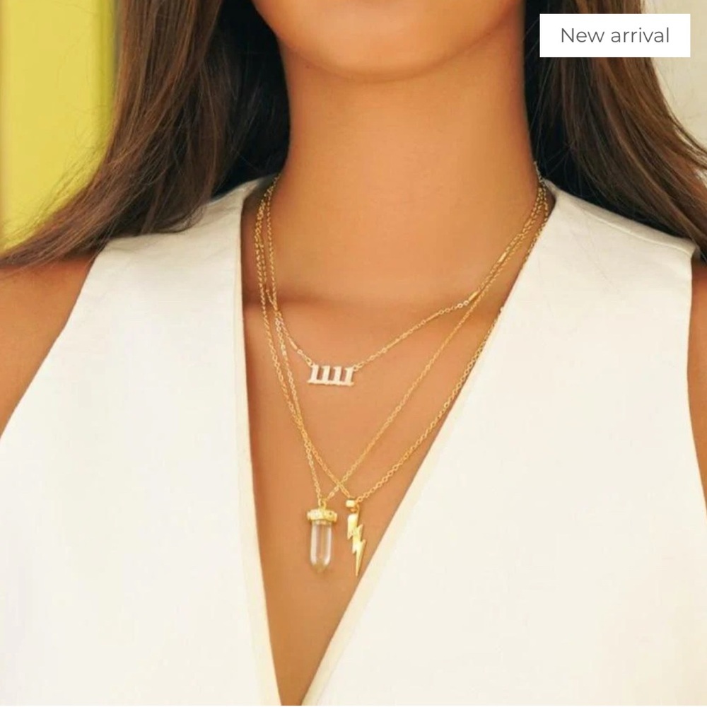 CELESTE STARRE “THE 11:11 NECKLACE” NWT, NIB - Picture 4 of 11